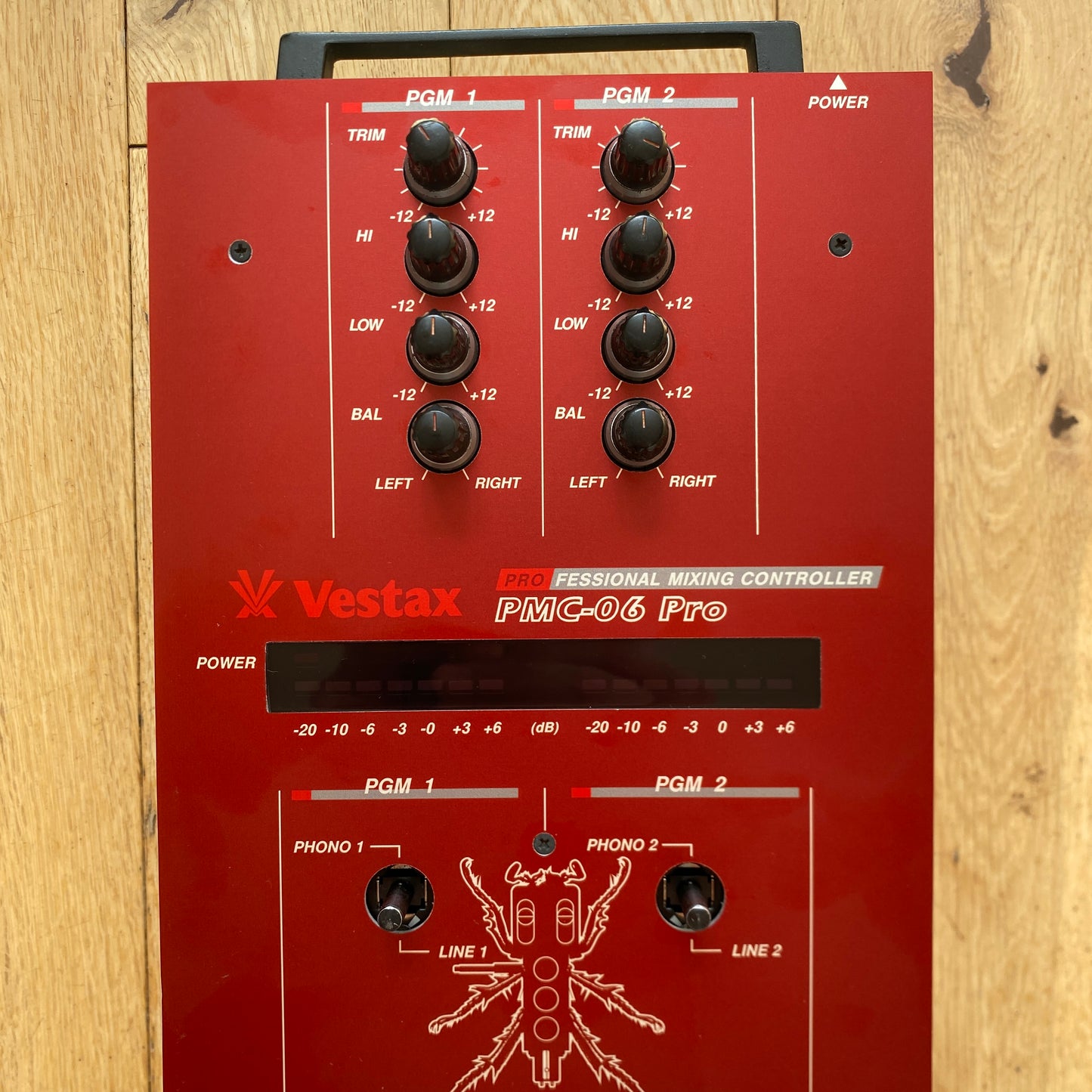 Vestax PMC-06 Pro VCA Serviced Mixer | ISP Faceplate Included
