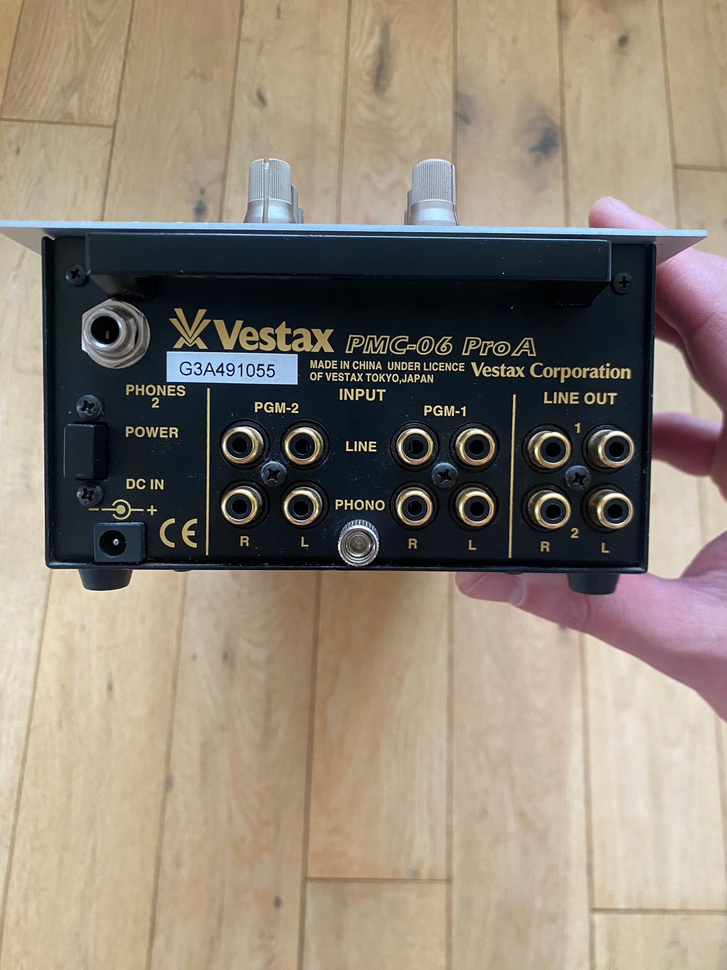 Vestax PMC-06 Pro A Serviced Mixer With ISP Faceplate