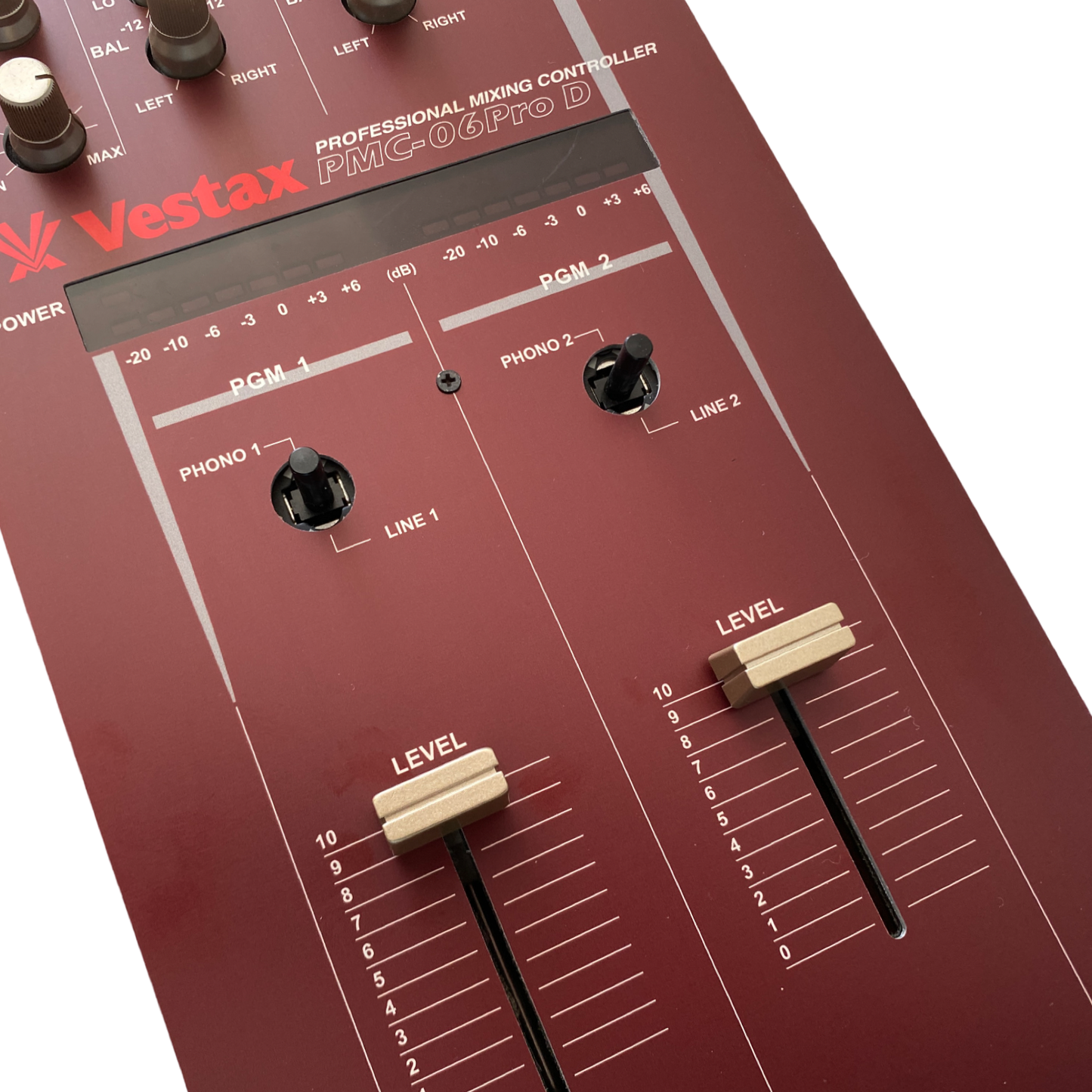 Vestax PMC-06 Pro D Samurai Reproduction Faceplate