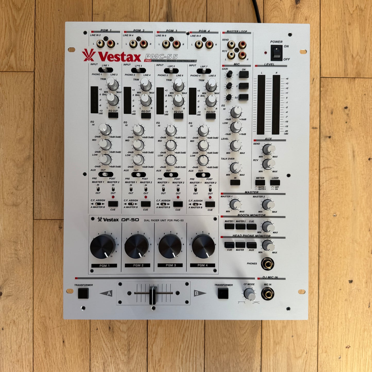 Vestax PMC-55R Flagship 4Ch Customised Rotary Mixer