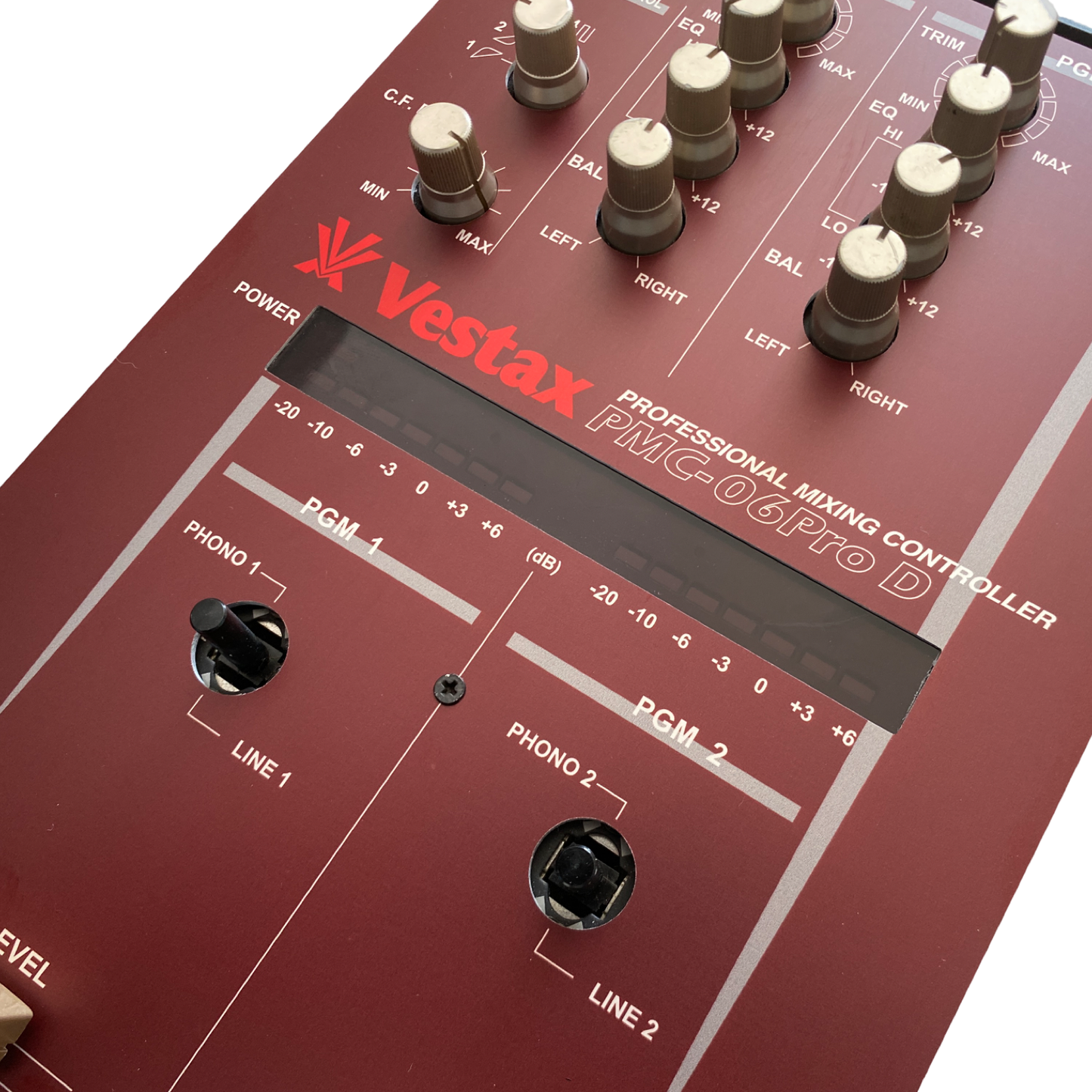 Vestax PMC-06 Pro D Samurai Reproduction Faceplate