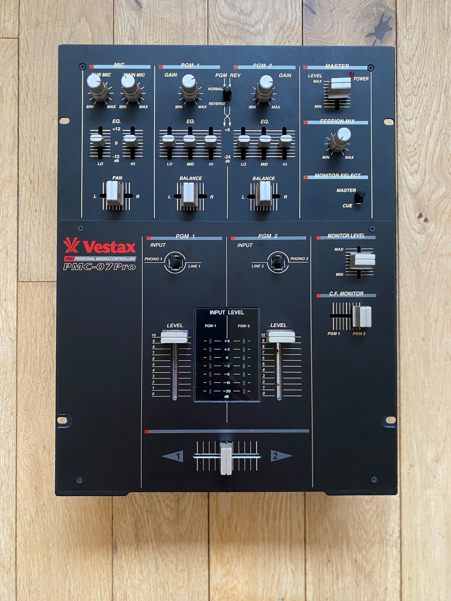 Vestax PMC-07 Pro Mixer Remix Serviced Mixer