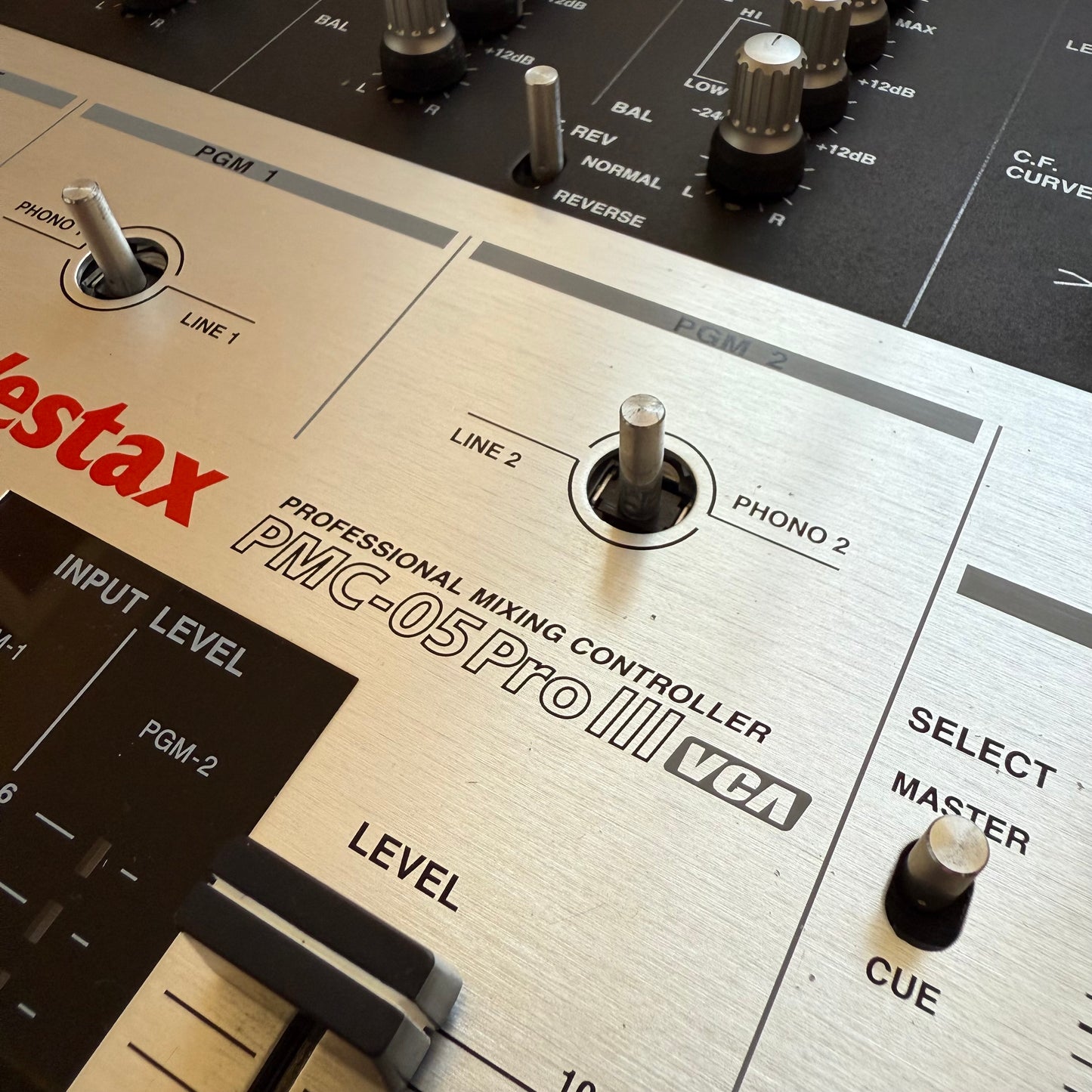 Vestax PMC-05 Pro III 3 VCA Clean Serviced Scratch DJ Mixer Inc AC-14 PSU