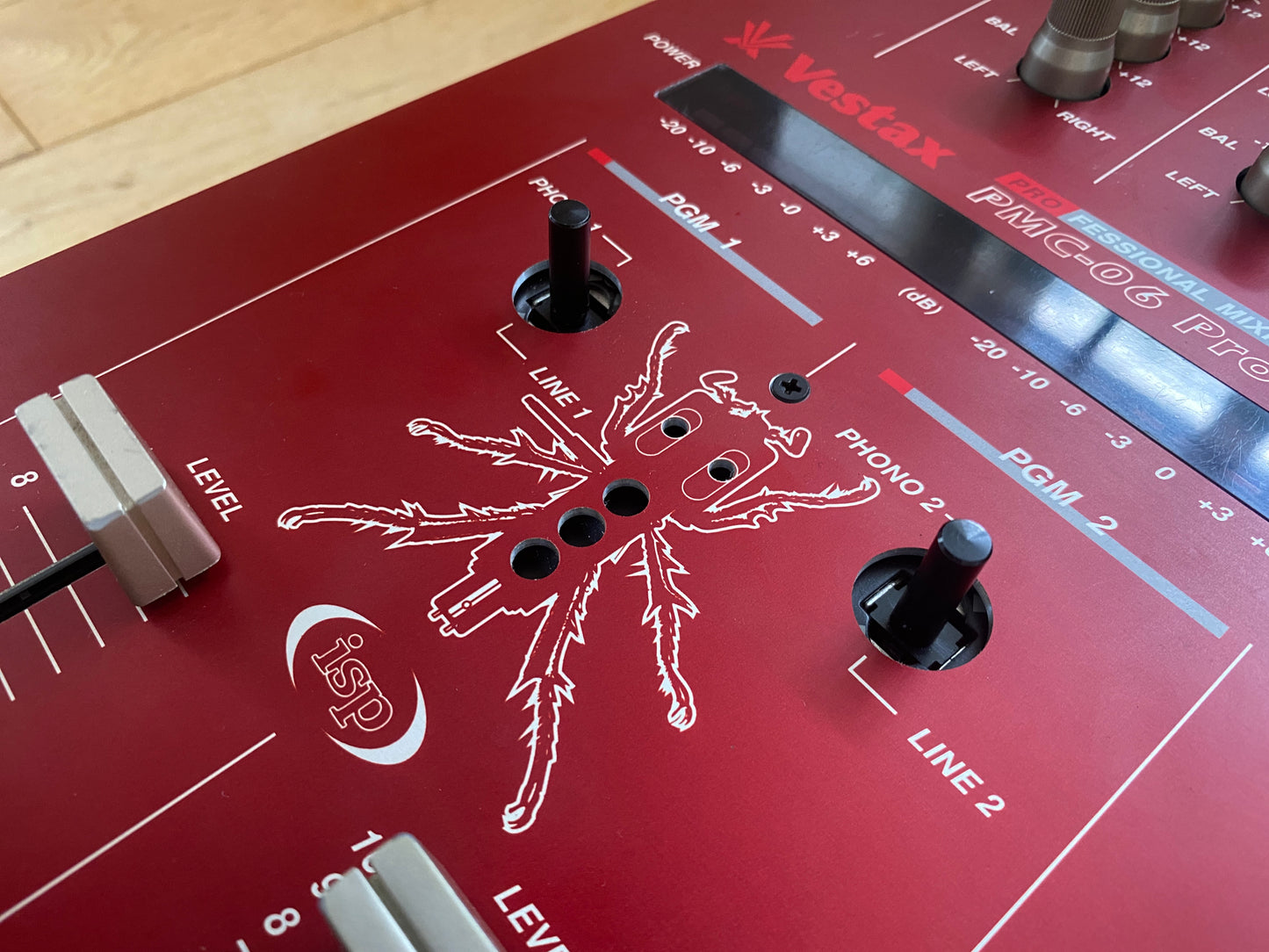 Vestax PMC-06 Pro A Serviced Mixer With ISP Faceplate