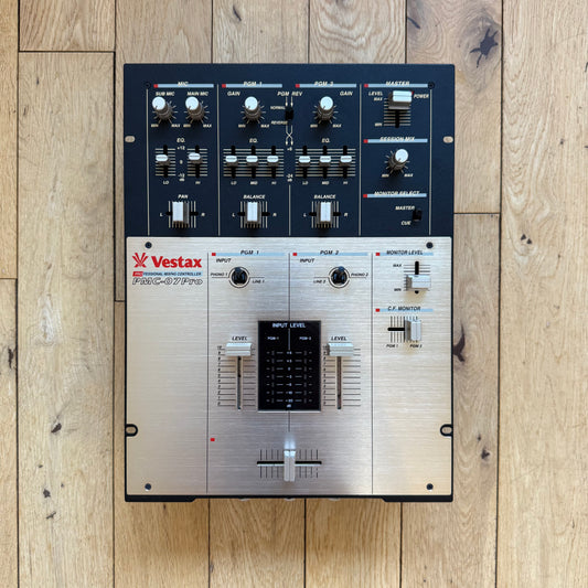 Vestax PMC-07 Pro Serviced Mixer inc AC-12 PSU