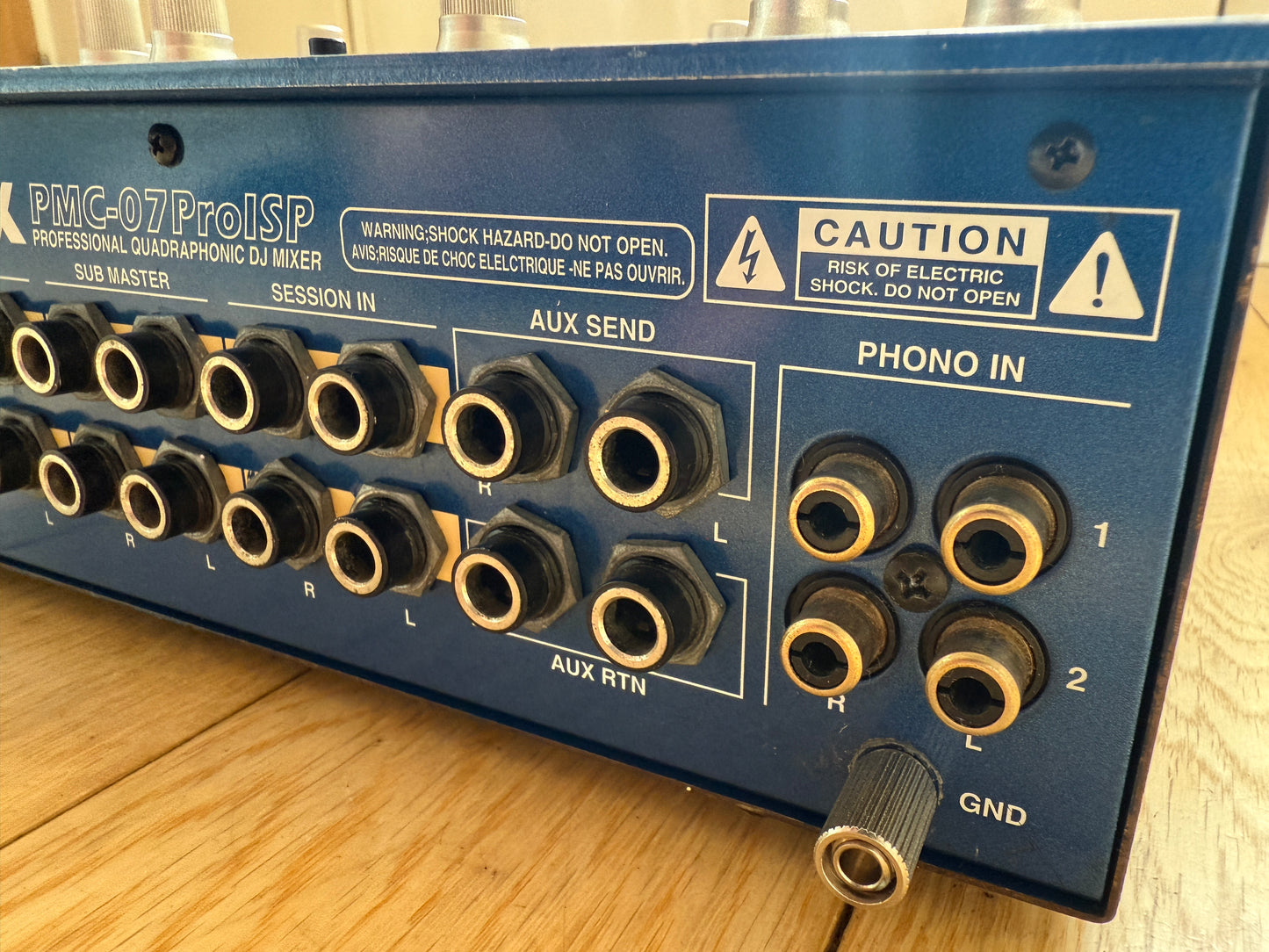 Vestax PMC-07 Pro ISP DJ Mixer | Serviced with PSU