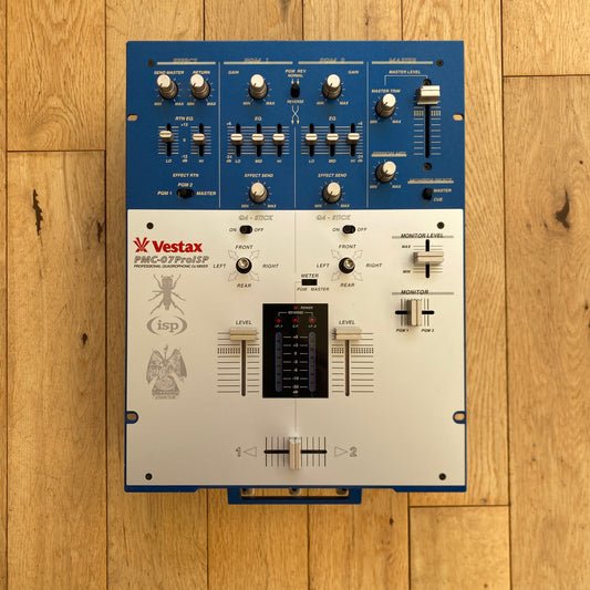 Vestax PMC-07 Pro ISP Remix Mixer | Serviced DJ Scratch Mixer