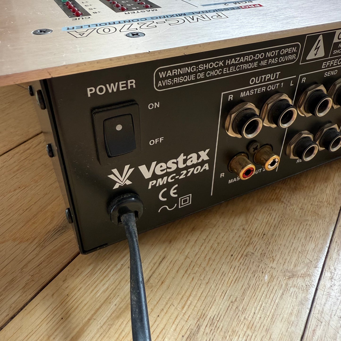Vestax PMC-270A 3 Channel Analogue Mixer Serviced Ex Condition (Rotary Upgradable)