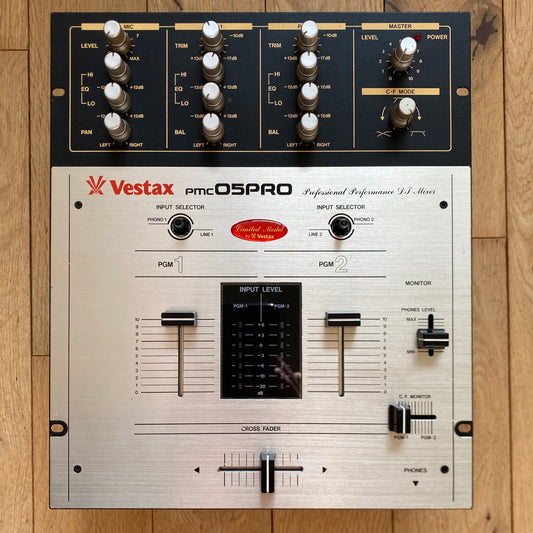 Vestax PMC-05 Pro I Early Japanese Scratch Mixer | Serviced & Modded