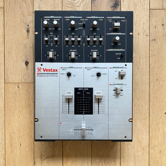 Vestax PMC-07 Pro Remix Serviced Mixer | Battle DJ Scratch Mixer