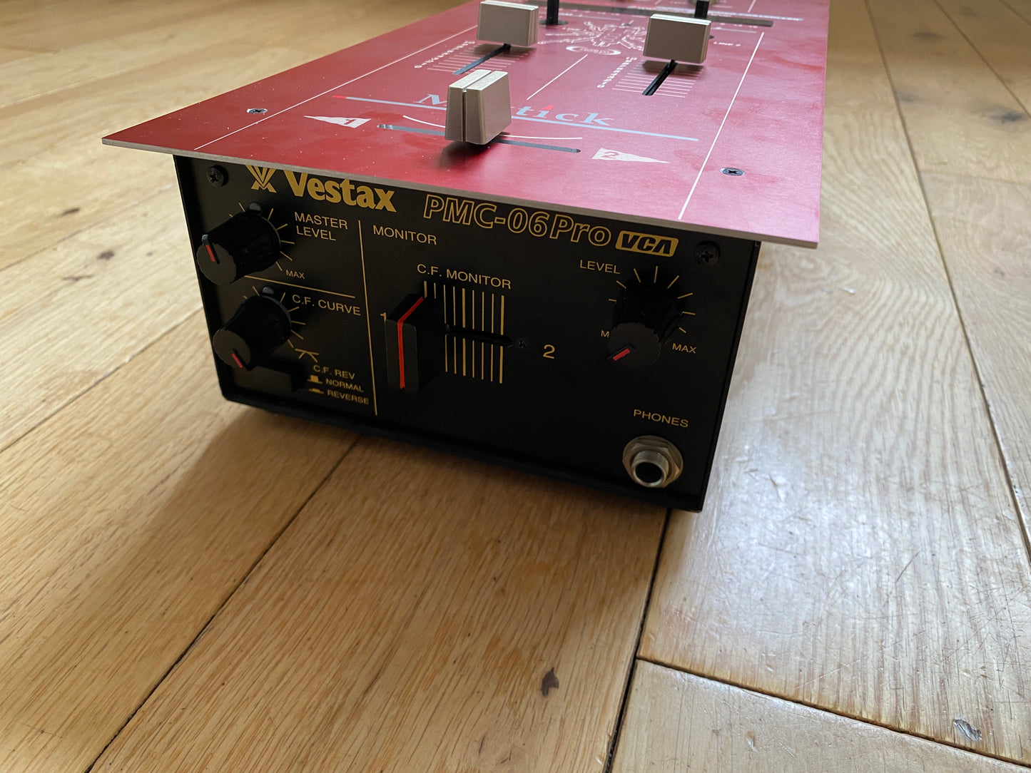 Vestax PMC-06 Pro VCA Serviced Mixer With ISP Faceplate