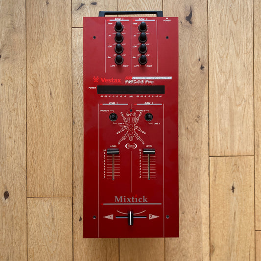 Vestax PMC-06 Pro VCA Serviced Mixer | ISP Faceplate Included