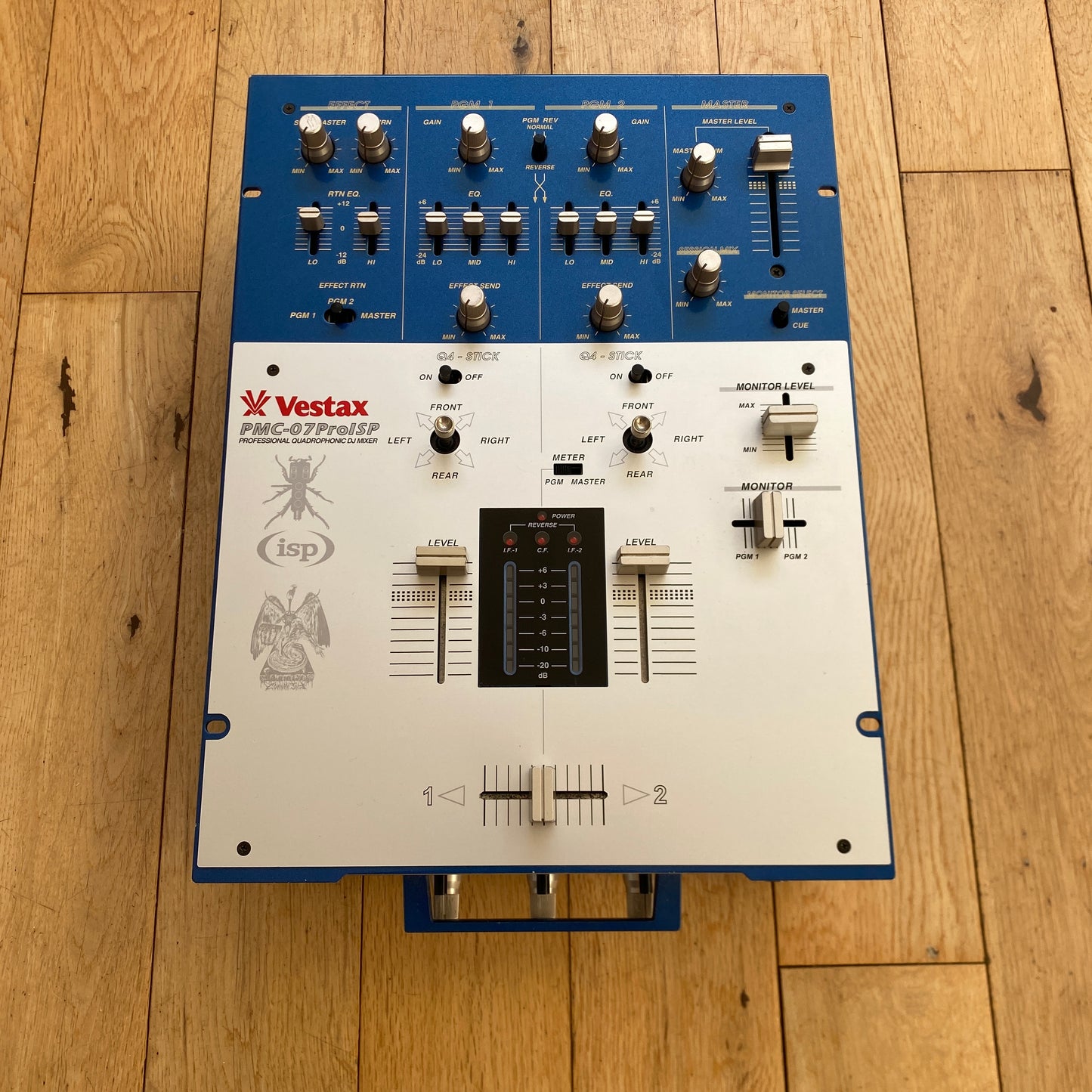 Vestax PMC-07 Pro ISP Mixer Remix Serviced Mixer