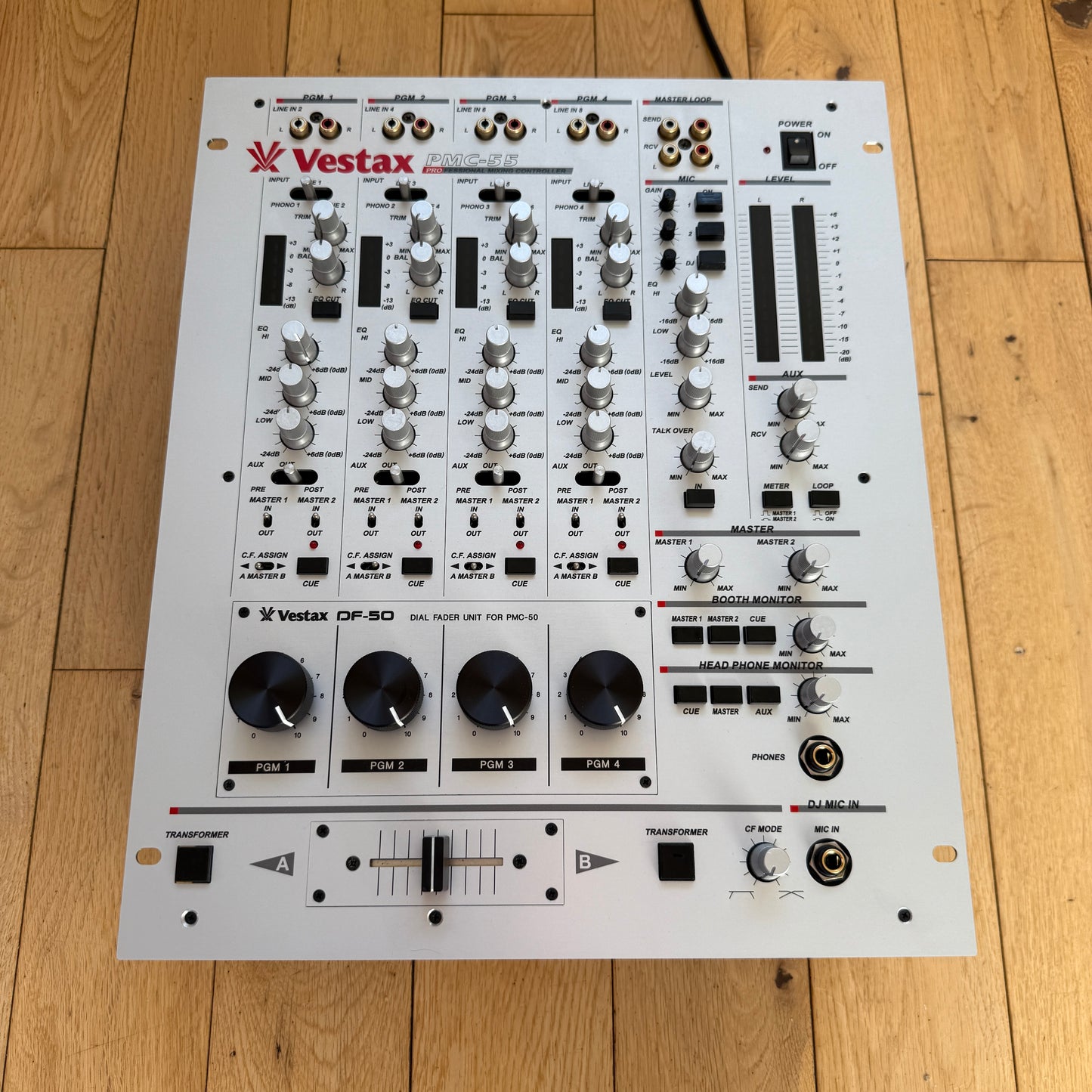 Vestax PMC-55R Flagship 4Ch Customised Rotary Mixer