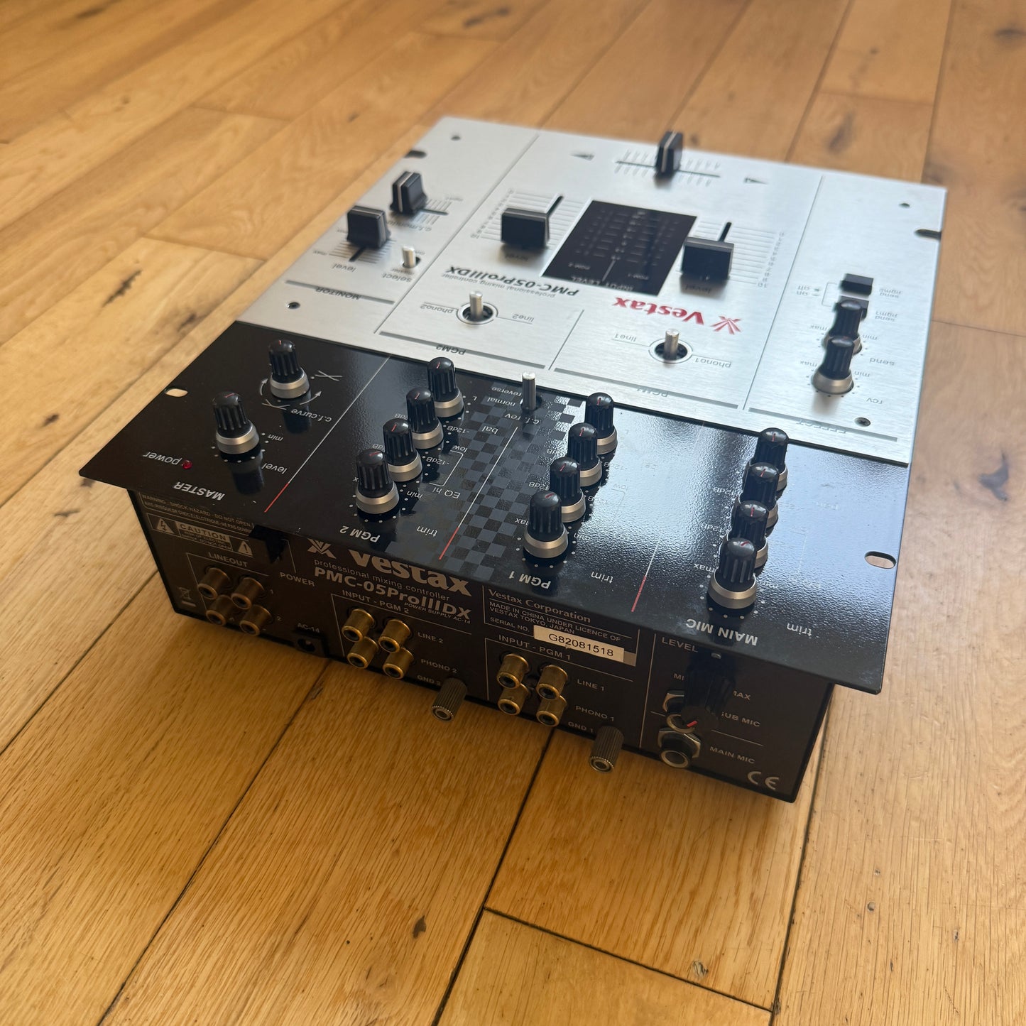 Vestax PMC-05 Pro III DX Scratch Mixer | Serviced PSU