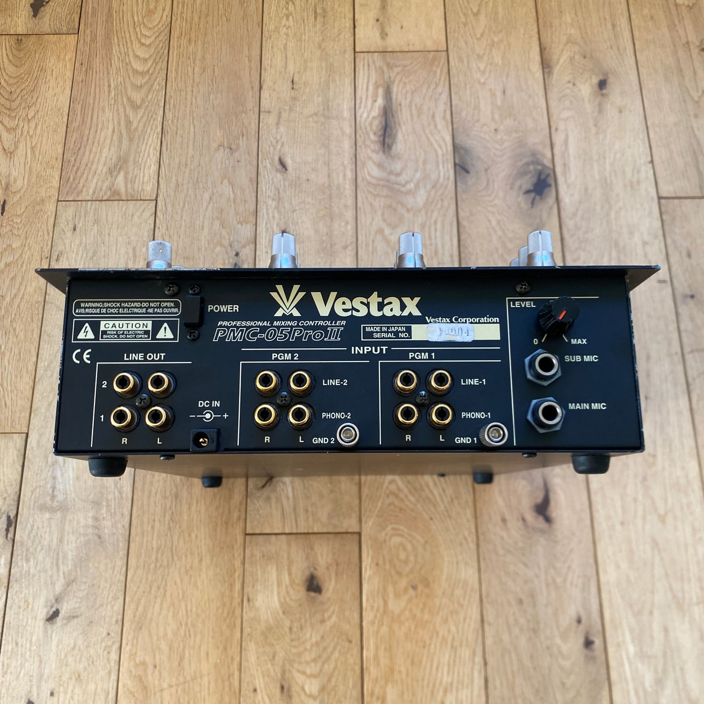 Vestax PMC-05 Pro II Early Version Japanese Made Serviced Scratch Mixer