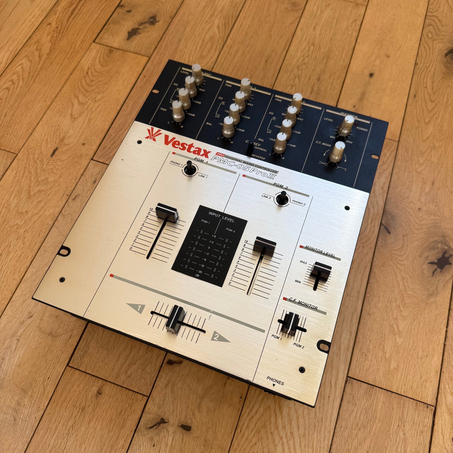 Vestax PMC-05 Pro II Serviced & Upgraded Scratch Mixer with DC-15 PSU