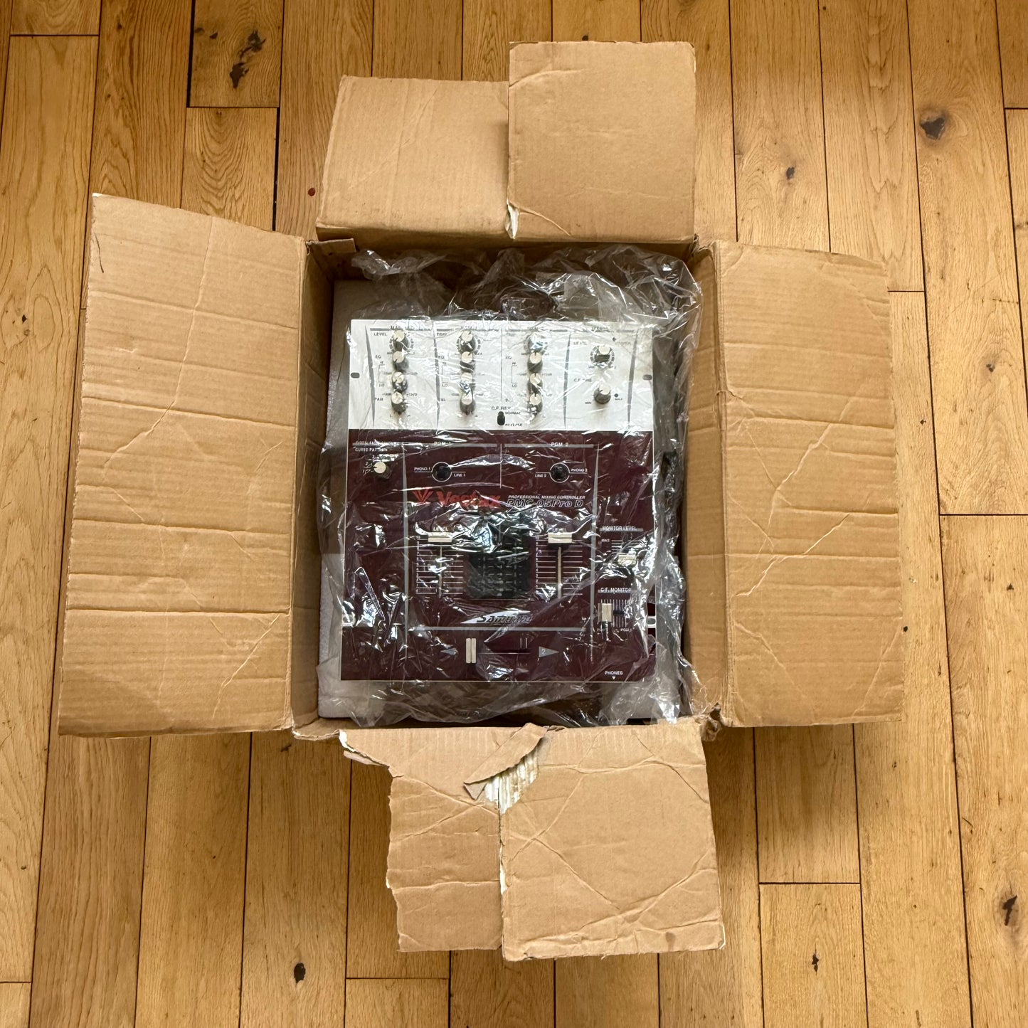 Vestax PMC-05 Pro D Samurai Boxed MixerRemix Serviced Mixer inc DC-15 PSU