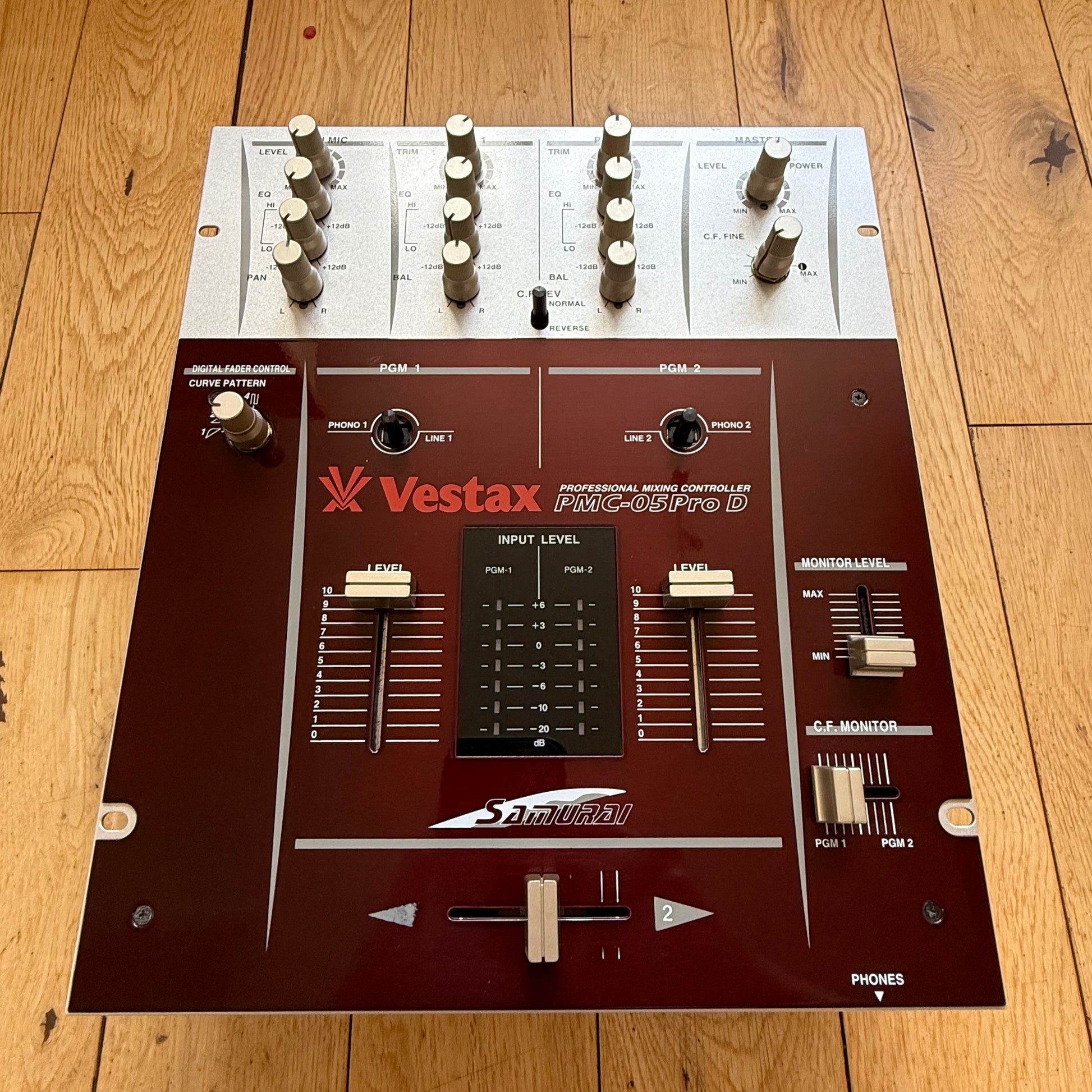 Vestax PMC-05 Pro D Samurai Mixer | Serviced & Boxed