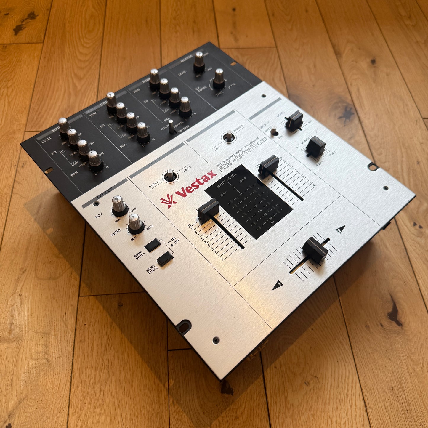 Vestax PMC-05 Pro III VCA Scratch Mixer | Serviced PSU