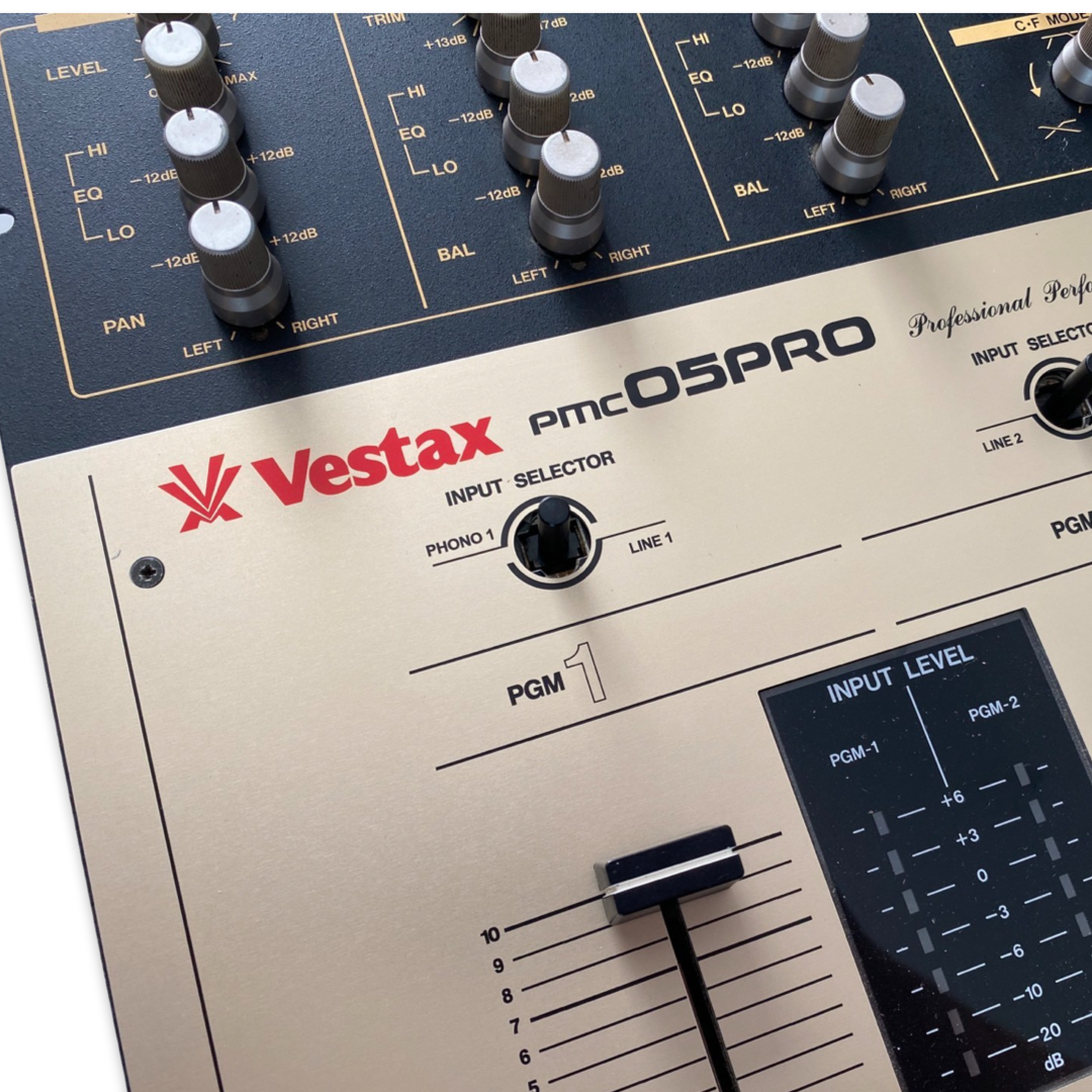 Vestax PMC-05 Pro I Reproduction Faceplate