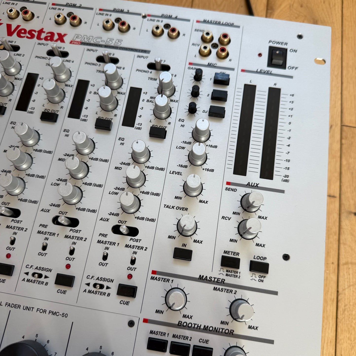 Vestax PMC-55R Flagship 4Ch Customised Rotary Mixer