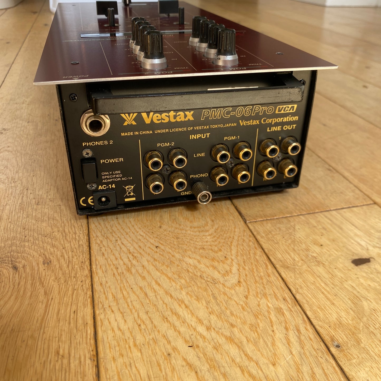 Vestax PMC-06 Pro VCA Serviced Mixer | ISP Faceplate Included