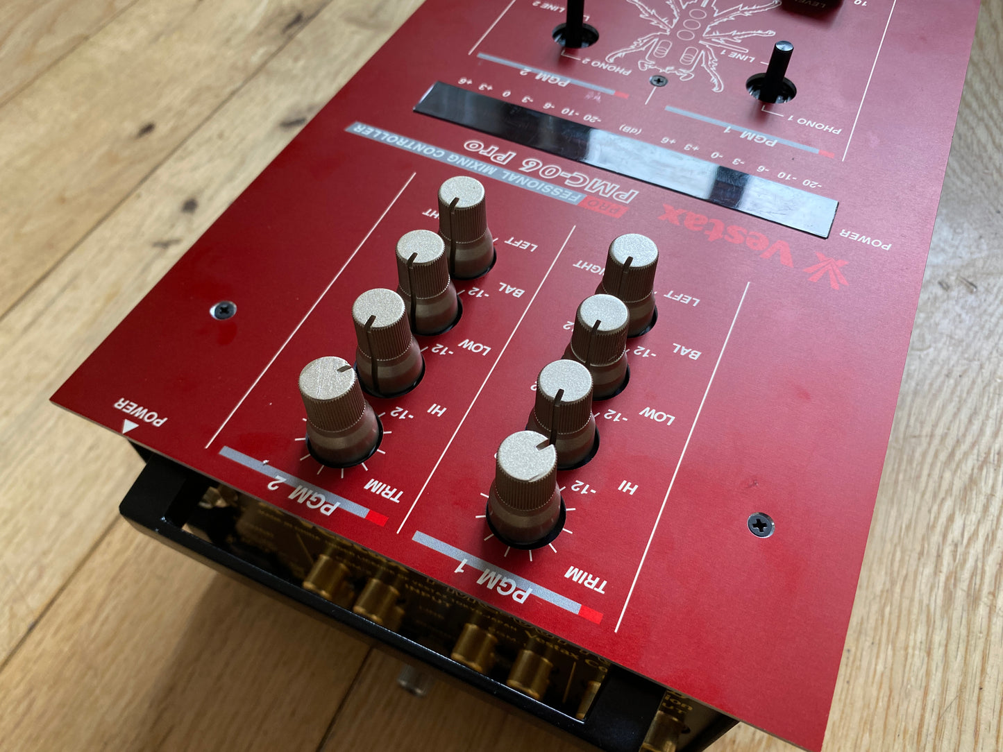 Vestax PMC-06 Pro VCA Serviced Mixer With ISP Faceplate