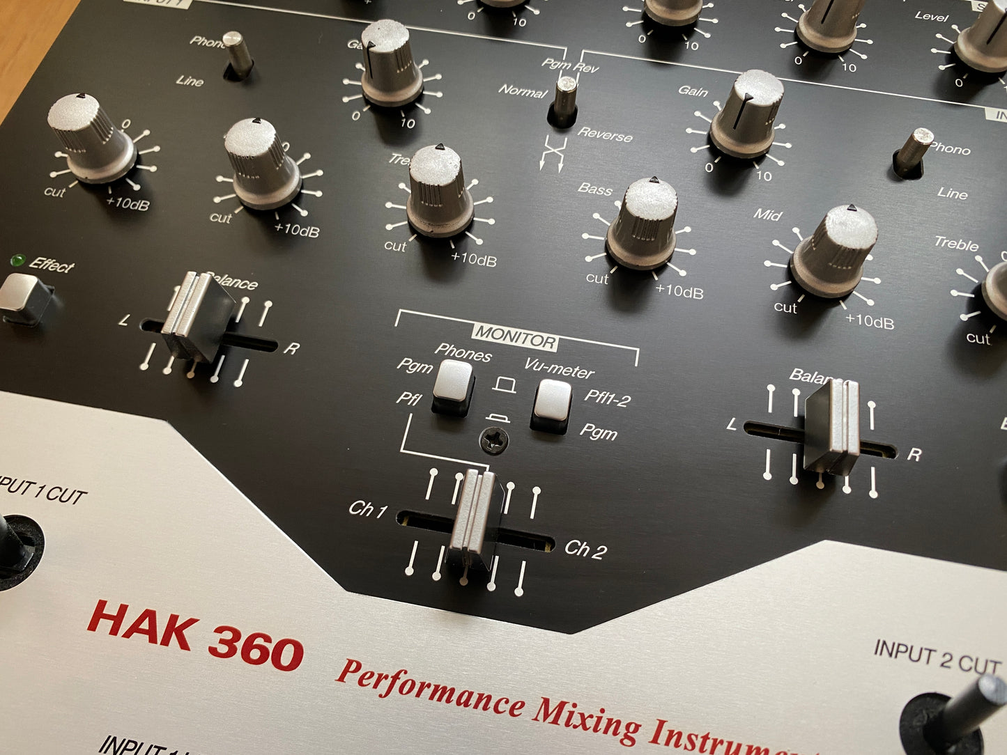 Ecler HAK 360 1st Version Reproduction Faceplates