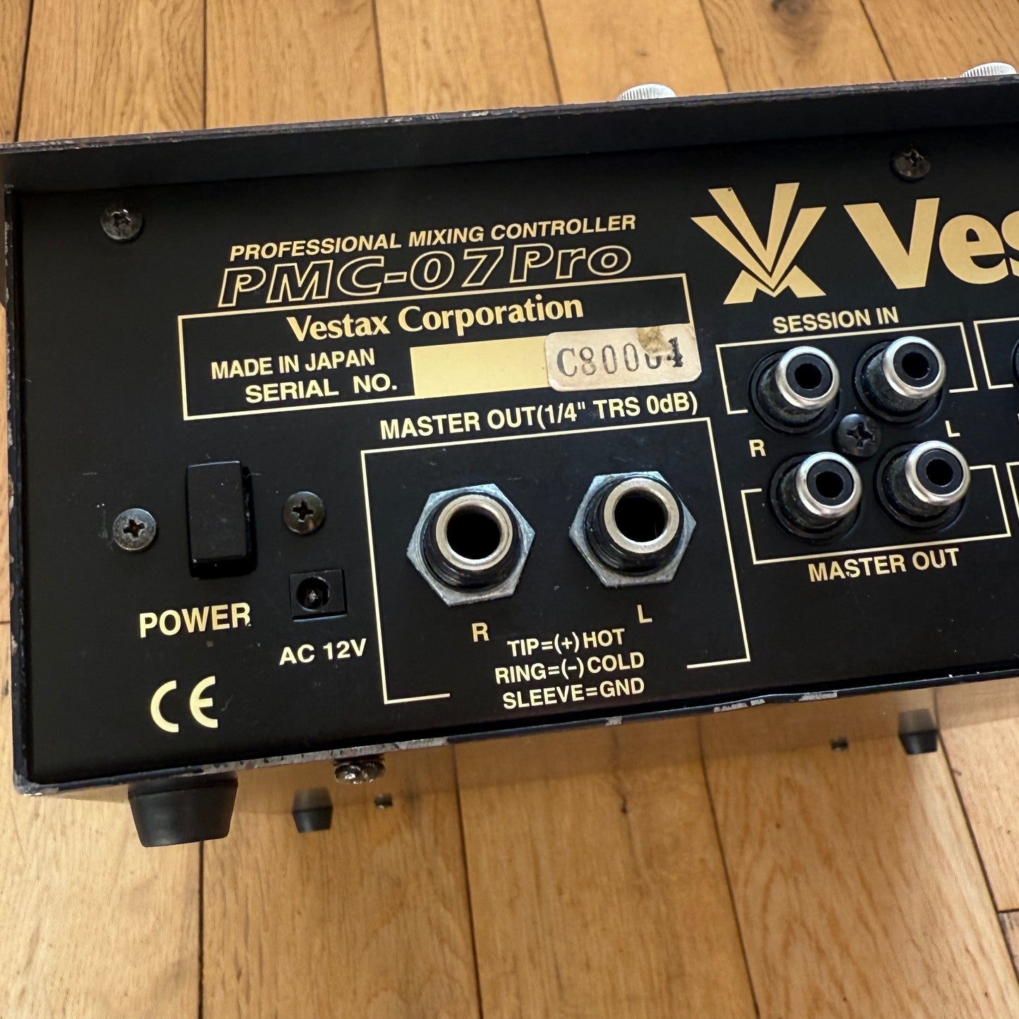 Vestax PMC-07 Pro Mixer Remix Serviced Mixer inc AC-12 PSU