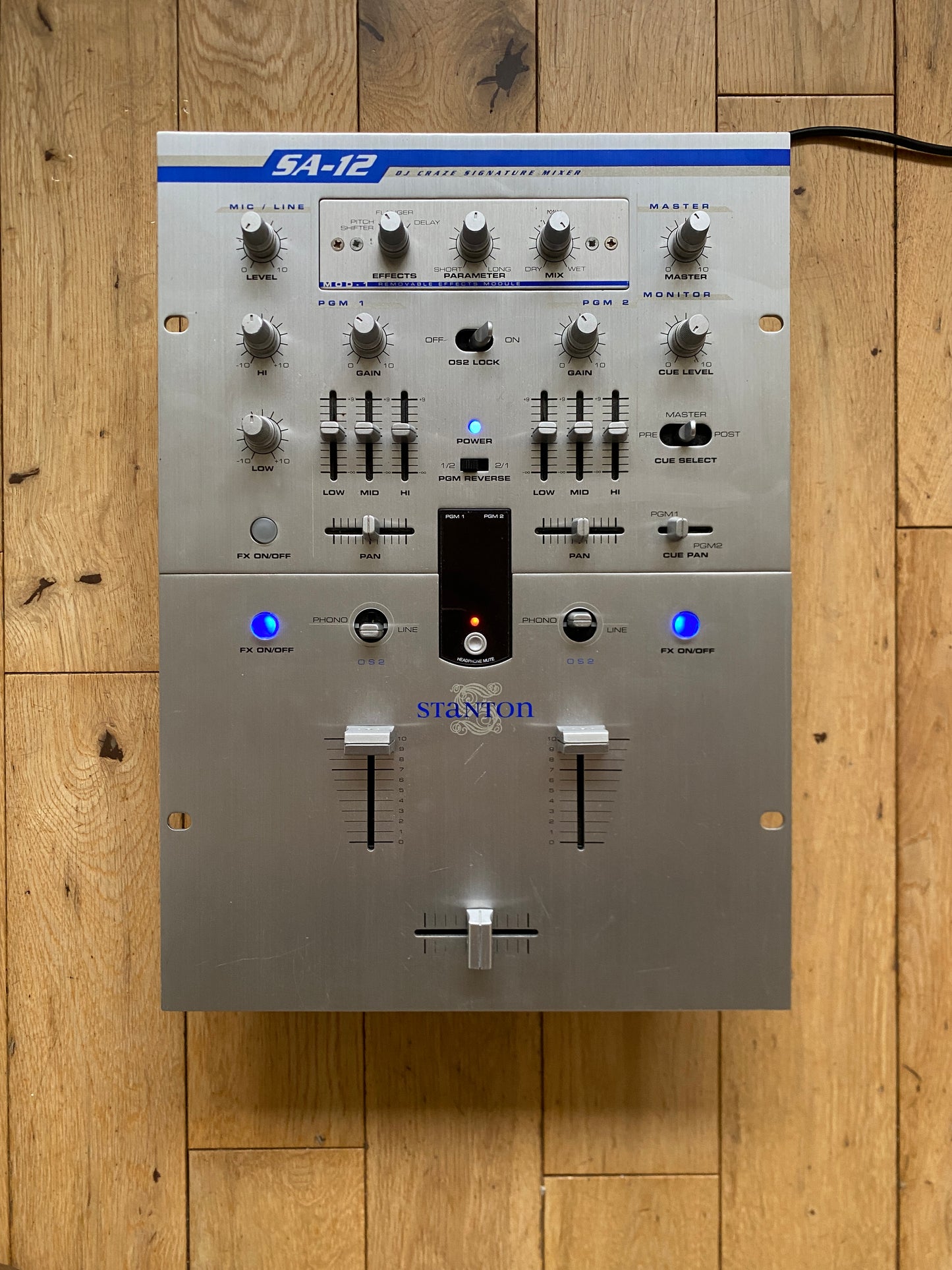 Stanton SA-12 DJ Craze Mixer | Serviced Scratch Mixer with FX