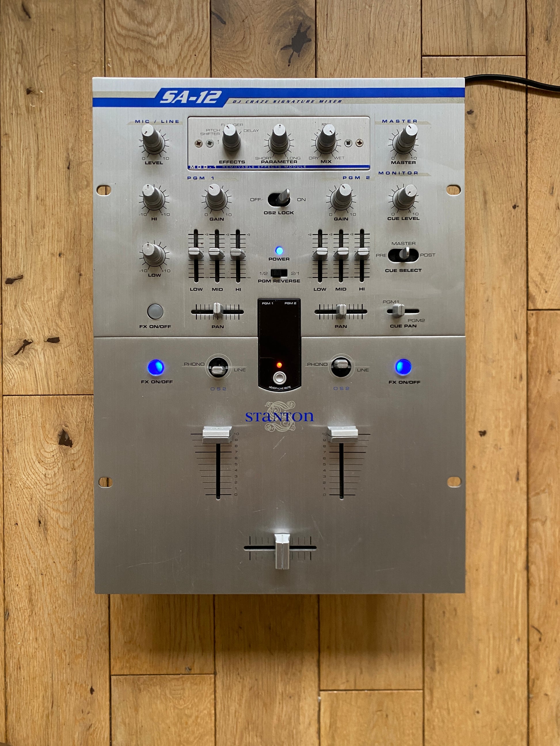 Stanton SA-12 DJ Craze Mixer | Serviced Scratch Mixer with FX