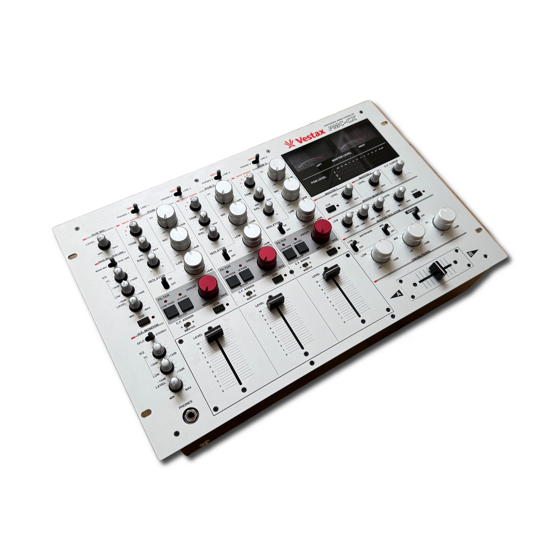 Vestax PMC-CX Carl Cox Faceplate Set | Reproduction