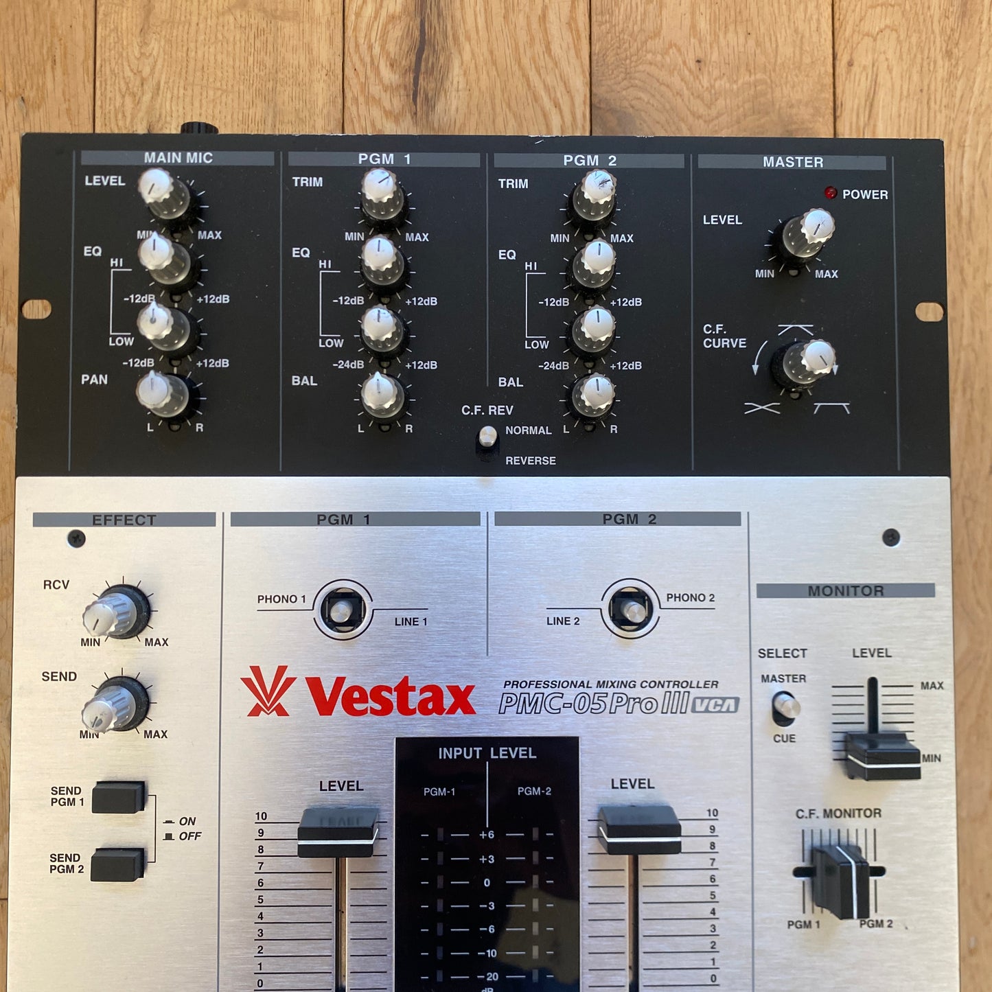 Vestax PMC-05 Pro III Serviced Scratch DJ Mixer | VCA Clean