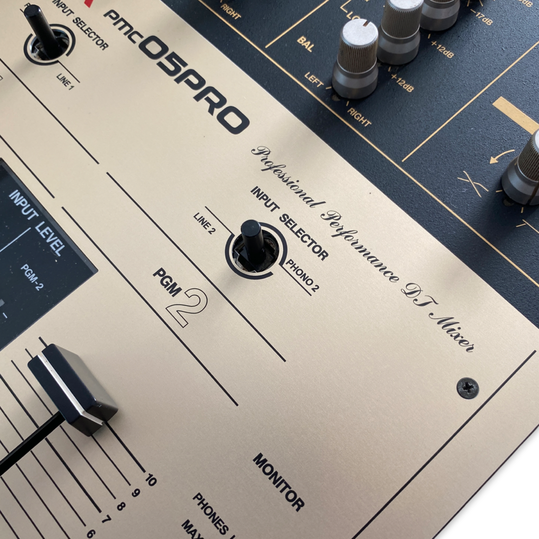 Vestax PMC-05 Pro I Reproduction Faceplate