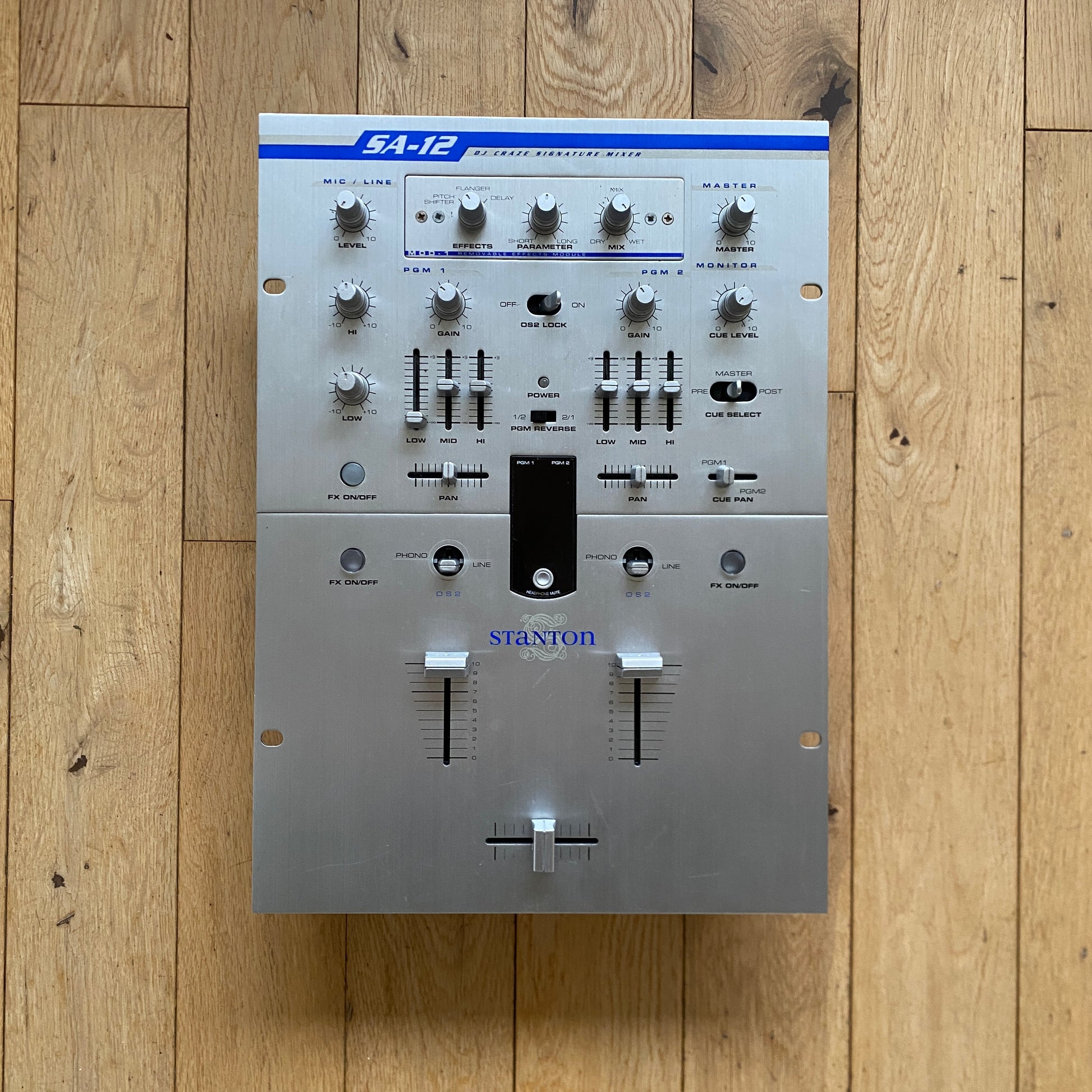 Stanton SA-12 DJ Craze Mixer | Serviced Scratch Mixer with FX