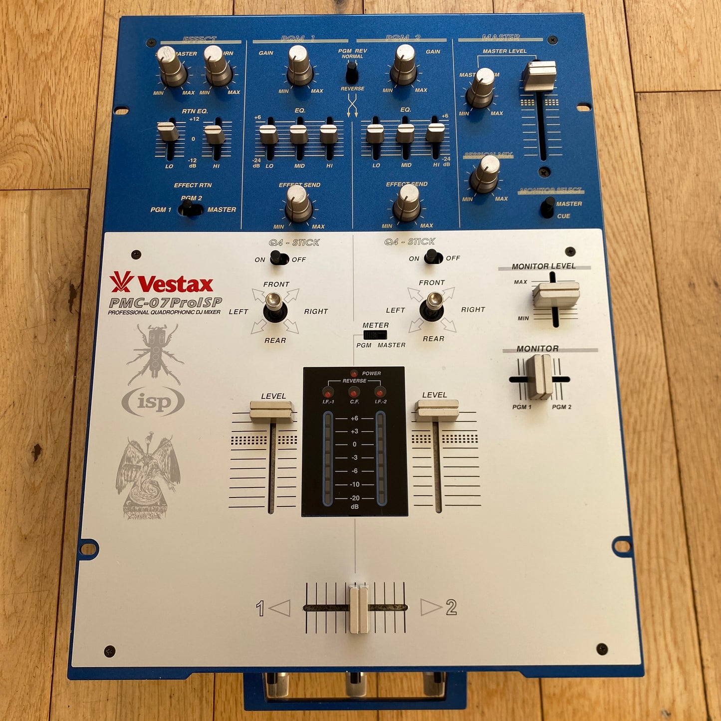Vestax PMC-07 Pro ISP Mixer Remix Serviced Mixer