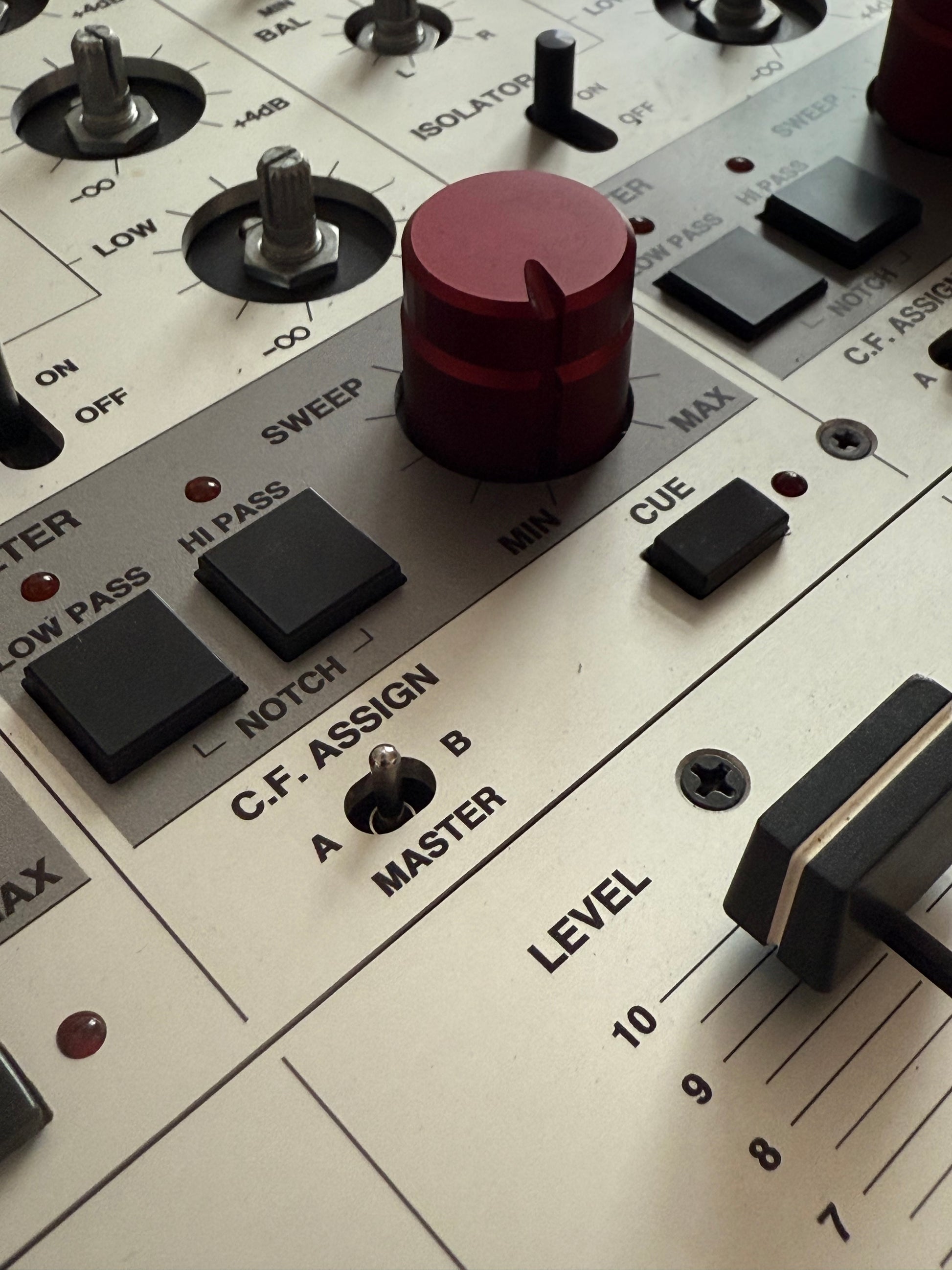 Vestax Toggle Switch | Crossfader Assign PMC-50/55/CX