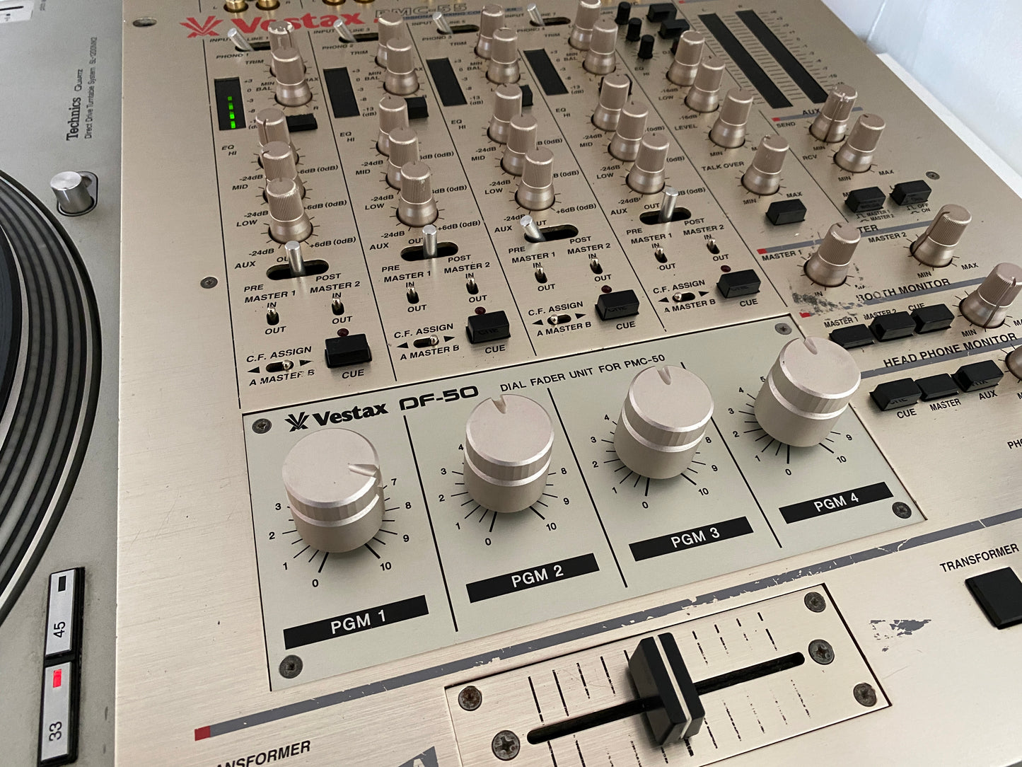 Vestax DF-50 Rotary Kit | Reproduction Replacement Parts