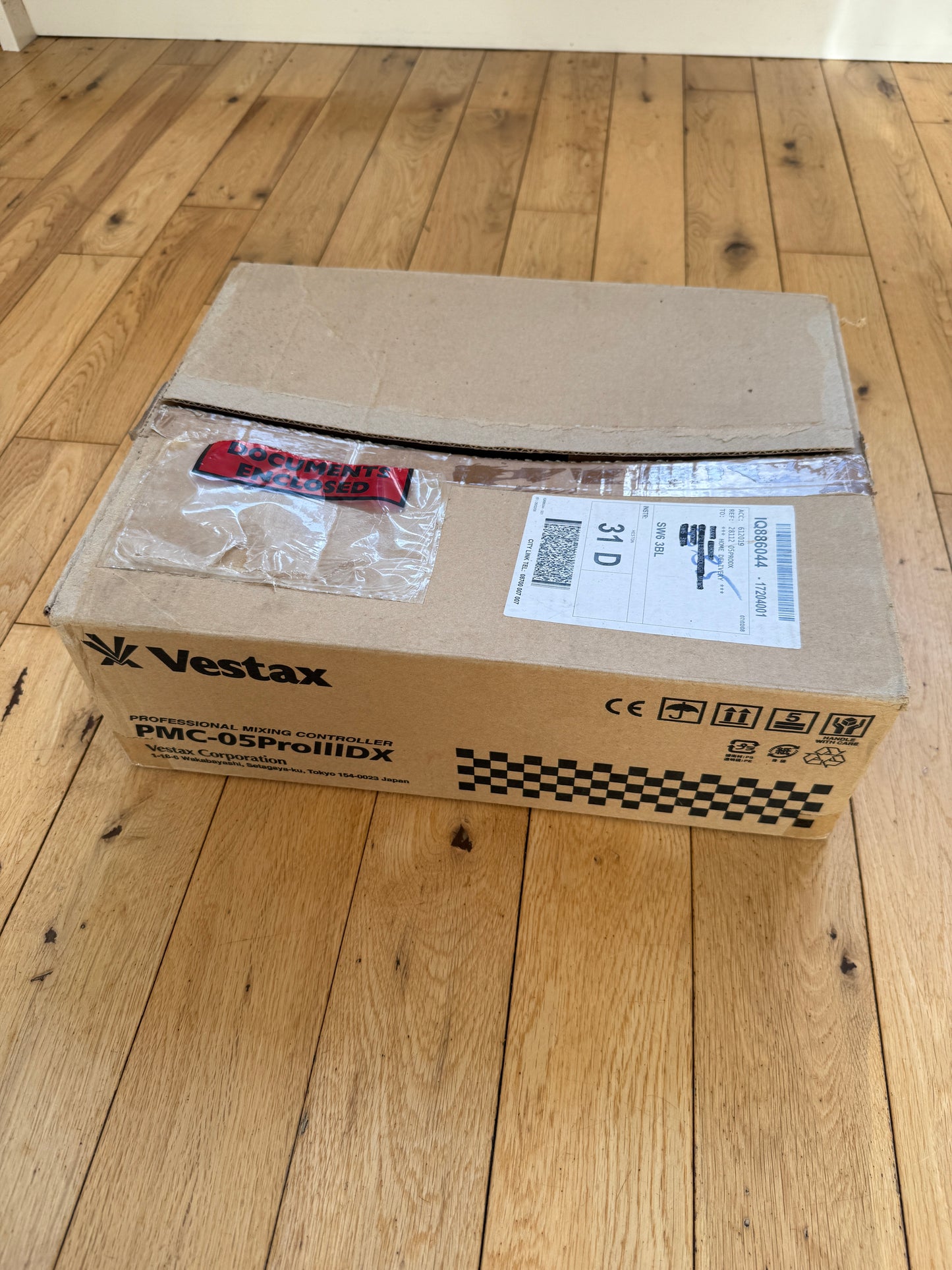 Vestax PMC-05 Pro III DX Scratch Mixer | Serviced PSU