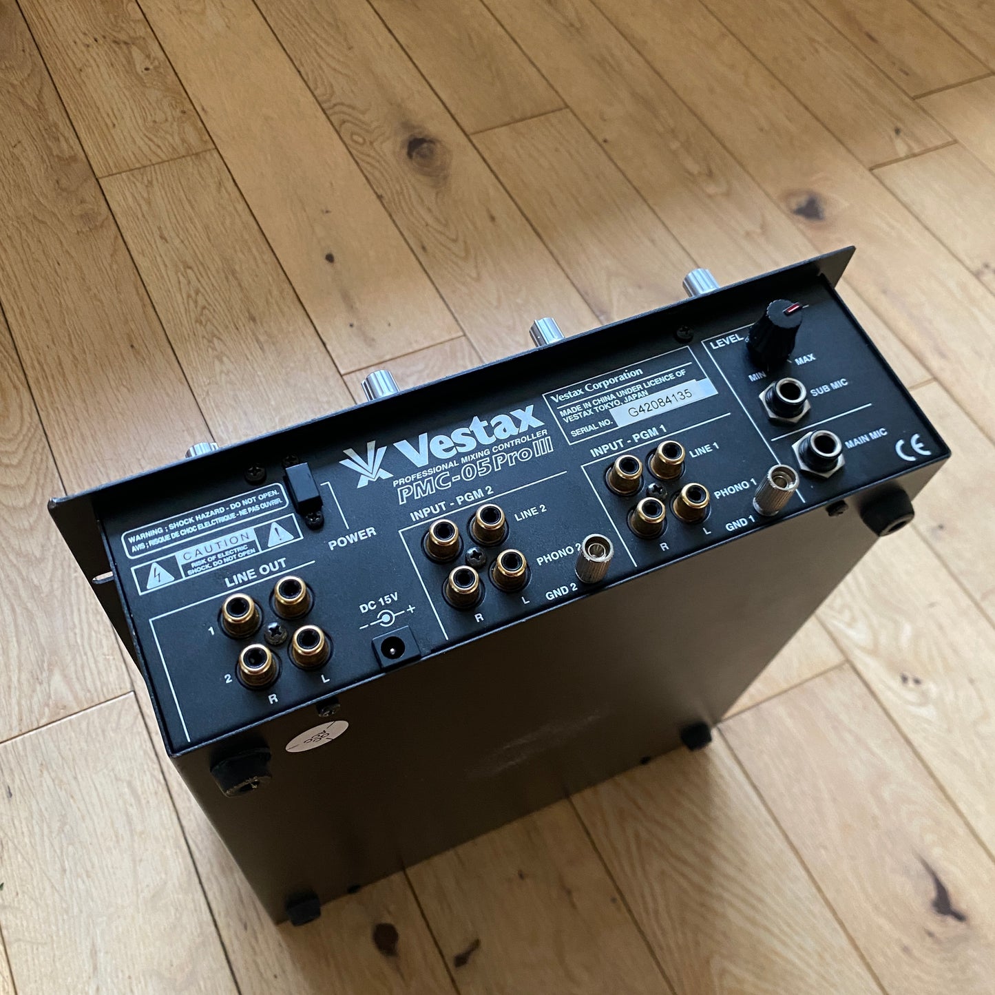 Vestax PMC-05 Pro III Scratch Mixer