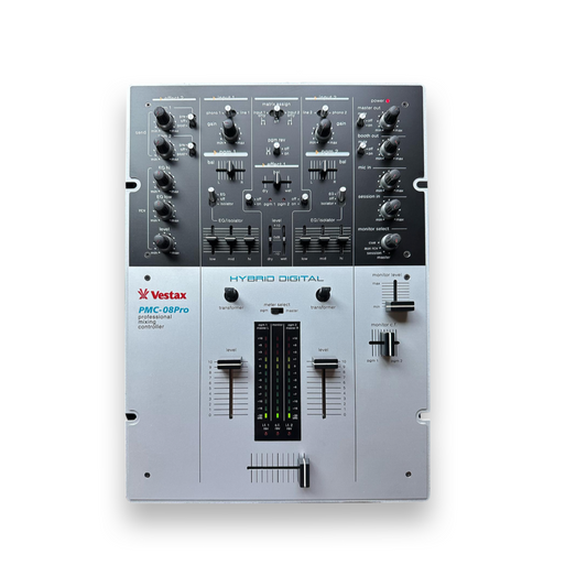 Vestax PMC-08 Limited Edition Reproduction Faceplate Set