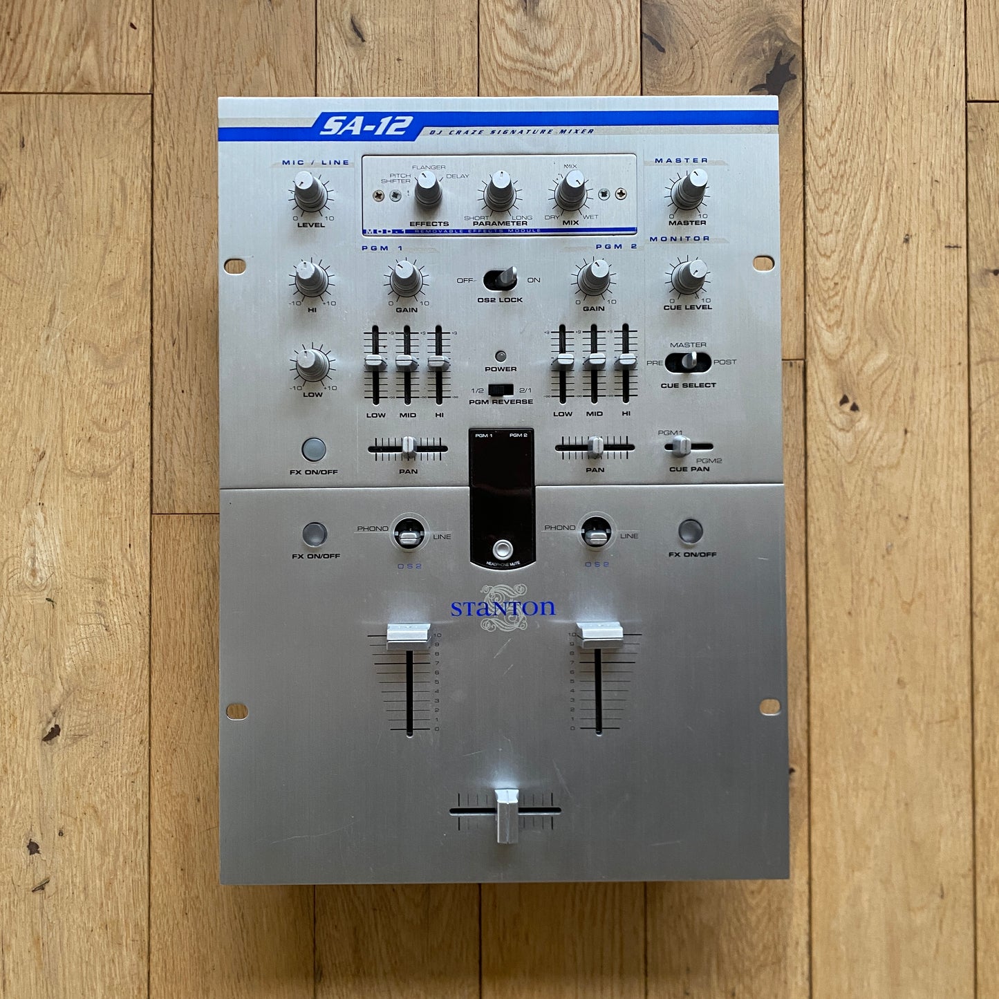 Stanton SA-12 DJ Craze Mixer | Serviced Scratch Mixer with FX