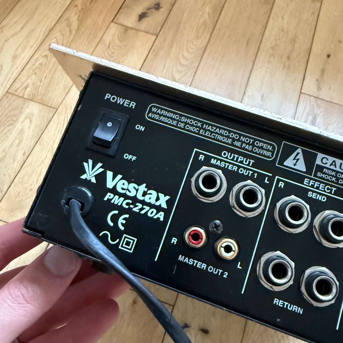 Vestax PMC-270A 3 Channel Analogue Mixer Serviced Ex Condition (Rotary Upgradable)