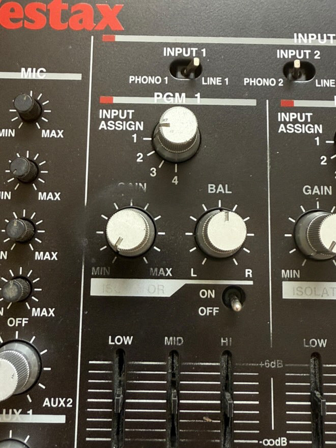 Vestax PMC-37 Pro Mixer | Serviced & Boxed with PSU