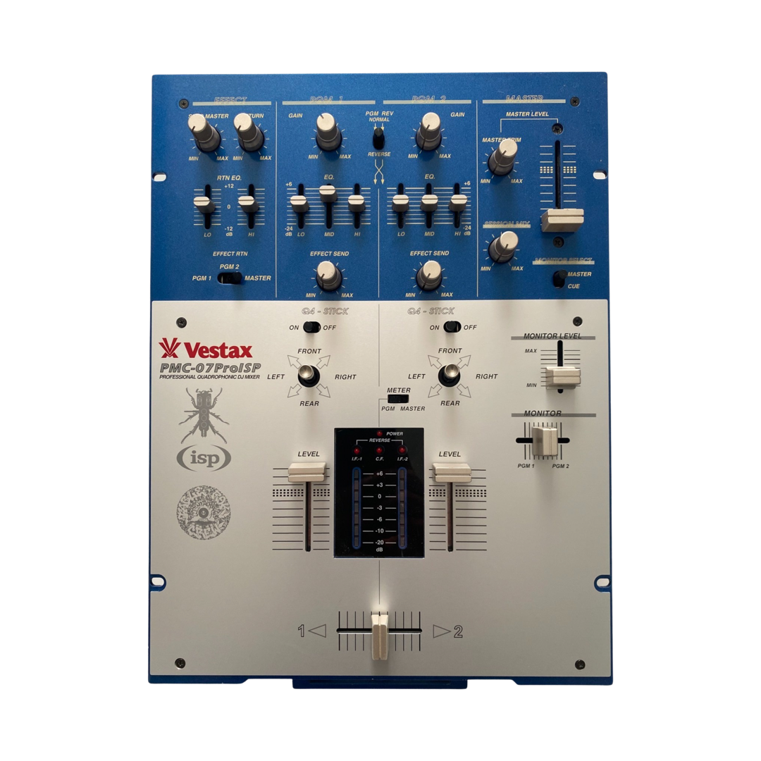 Vestax PMC-07 Pro ISP Faceplate | Reproduction & Durable