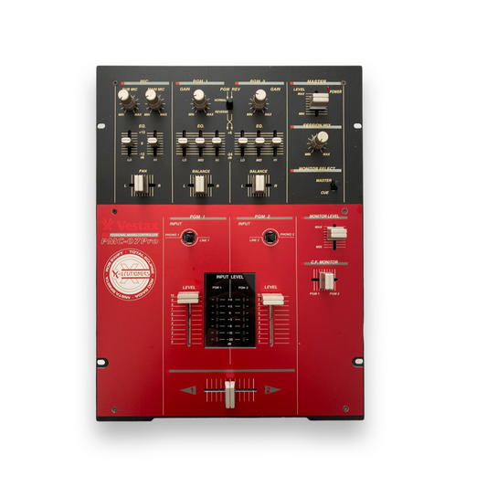 Vestax PMC-07 Pro X-ecutioners Ltd Edition Reproduction Faceplate