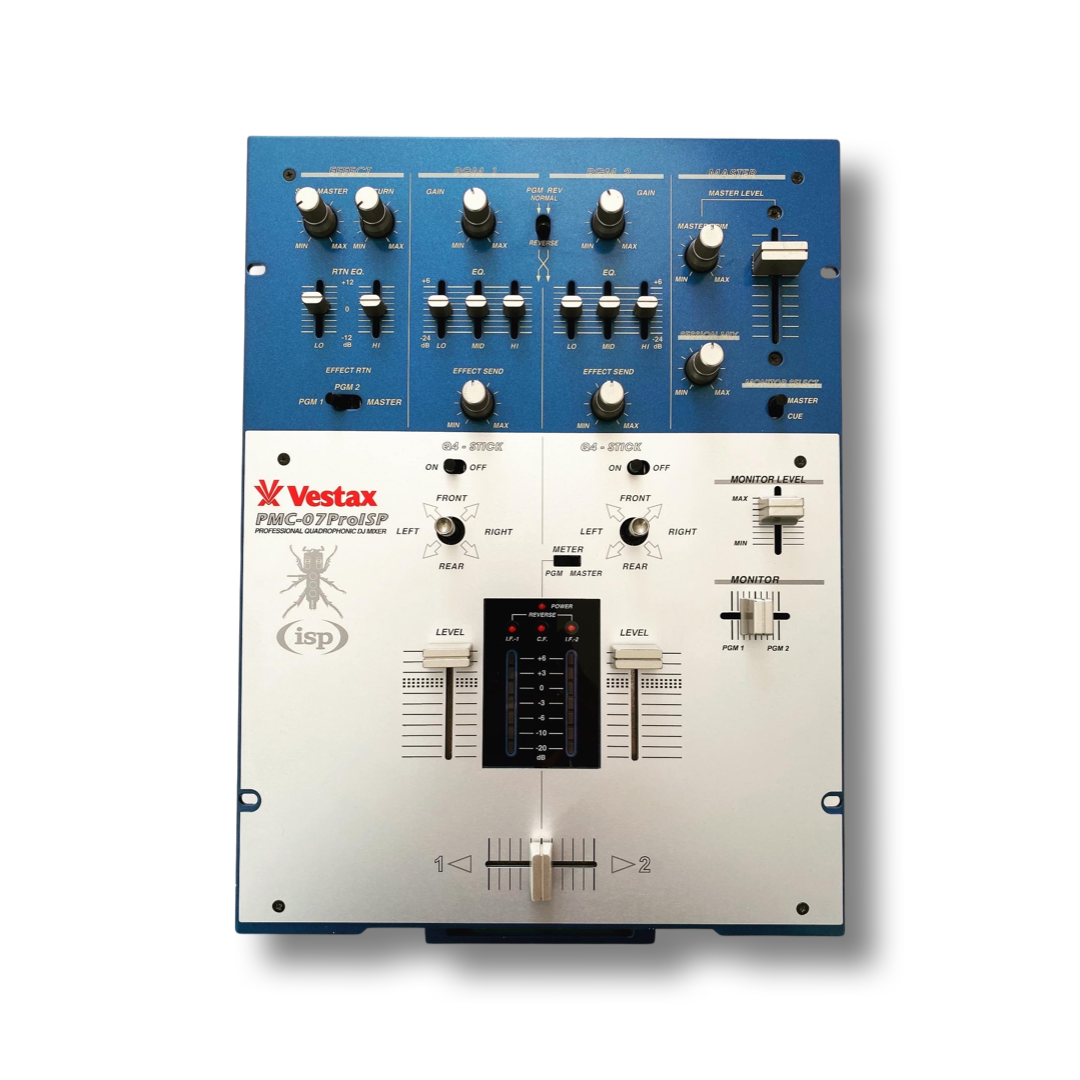 Vestax PMC-07 Pro ISP Faceplate | Reproduction & Durable Vestax PMC-07 Pro ISP Faceplate | Reproduction & Durable