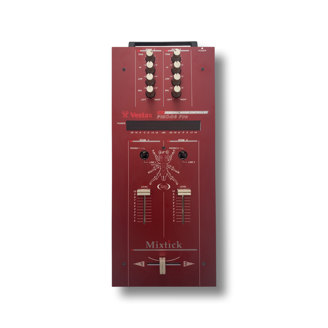 Vestax PMC-06 Pro ISP Reproduction Faceplate – MixerRemix