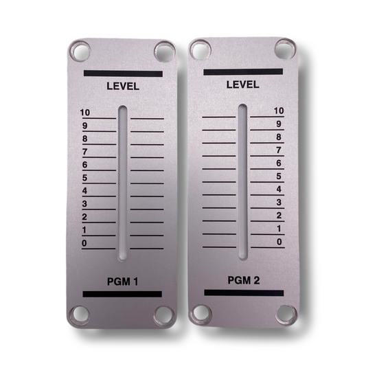 Vestax QFO Line Fader Reproduction Faceplate Set